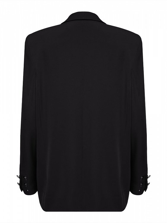 Loose-Fit Double-Breasted Blazer