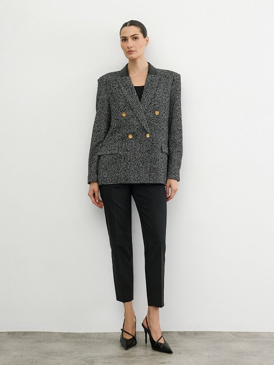 Σακάκι Tweed με Βάτες