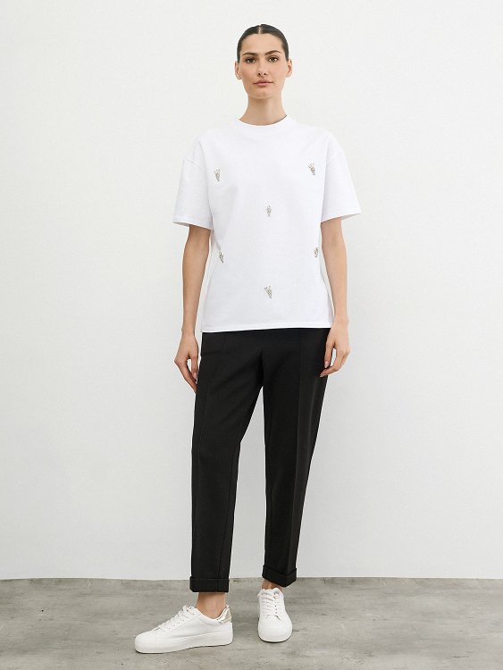 T-shirt με Στρας