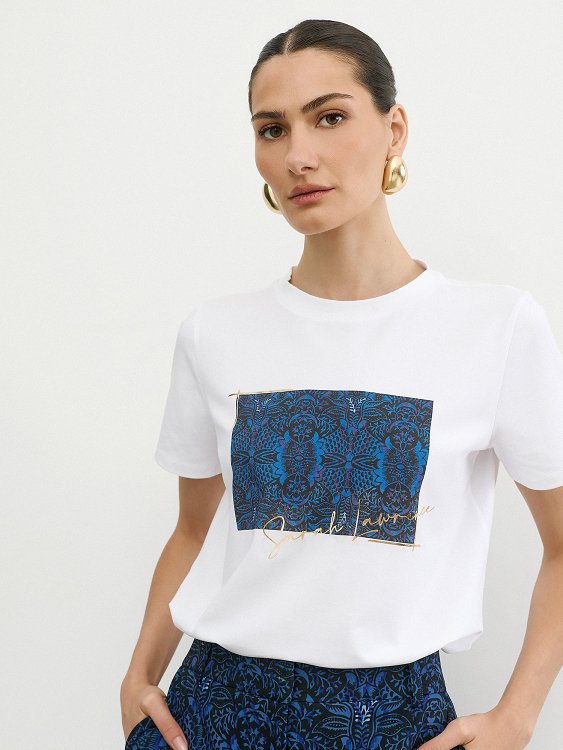 T-Shirt με Τύπωμα