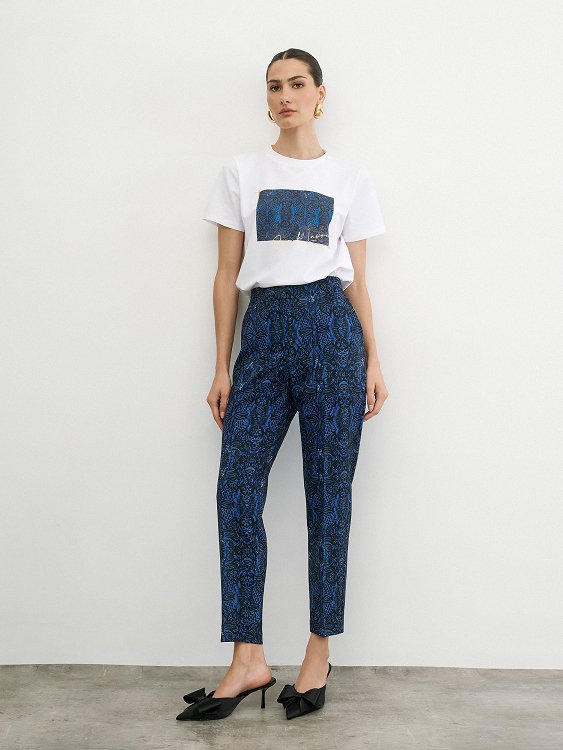 T-Shirt με Τύπωμα