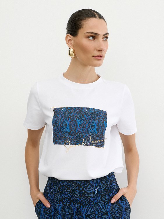 T-Shirt με Τύπωμα