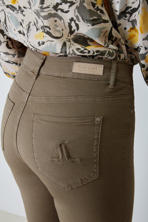 Cotton RW SKINNY pant