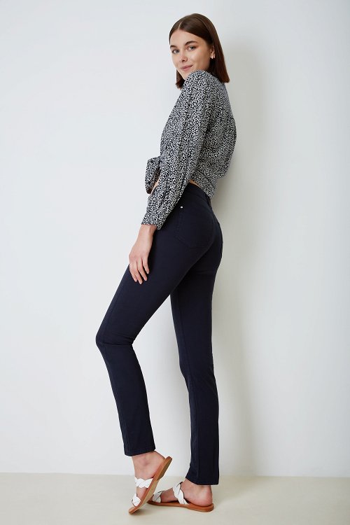 Cotton RW SKINNY pant