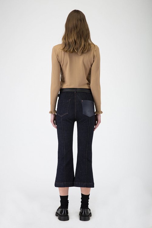 Cropped Flared Jeans