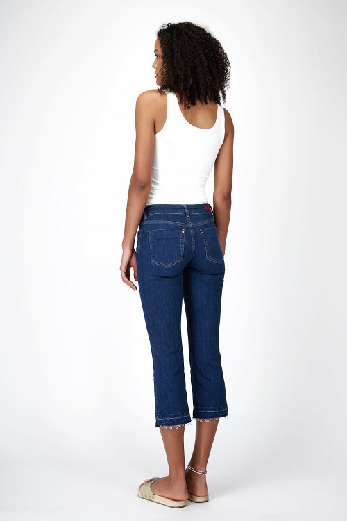 Cropped Bootcut Jeans
