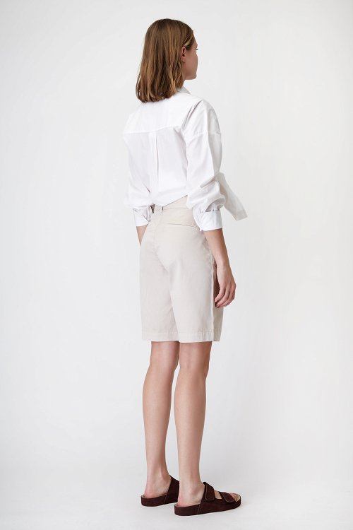 Cotton chino shorts