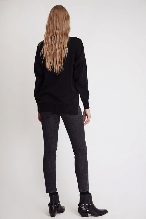 Denim HW Skinny black s/w (TR 3)