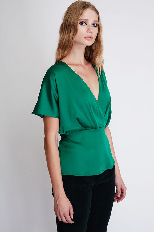 Double breasted blouse