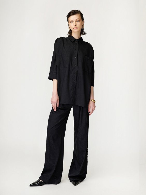 Pant with elastic band