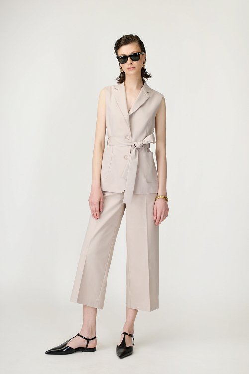 Παντελόνι city wide leg cropped