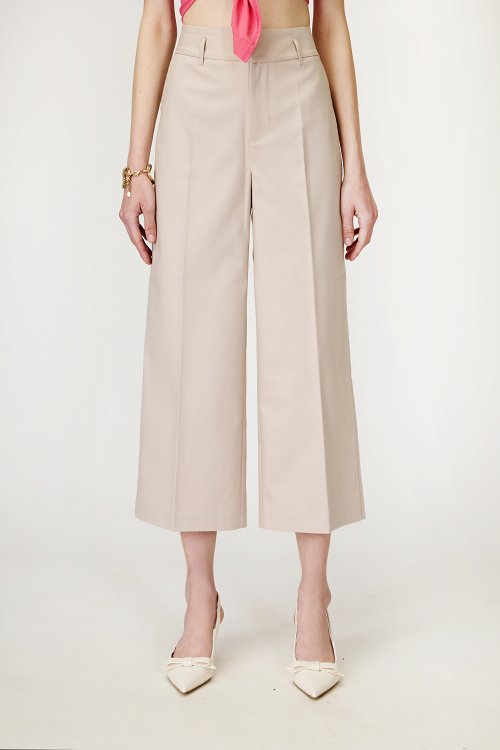 Παντελόνι city wide leg cropped