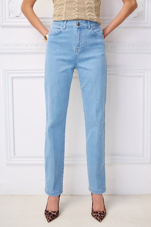 Παντελόνι denim straight bleached