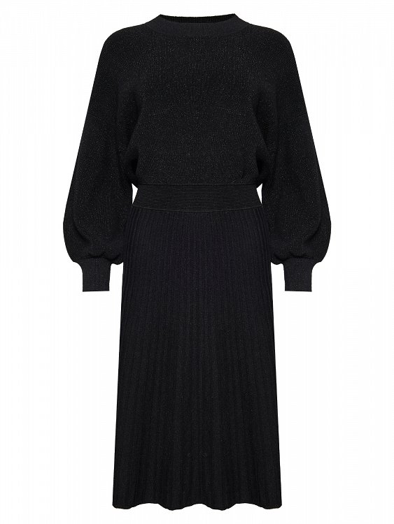Knitted Flared Dress