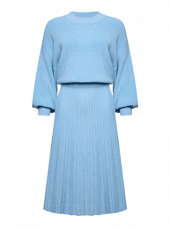Knitted Flared Dress