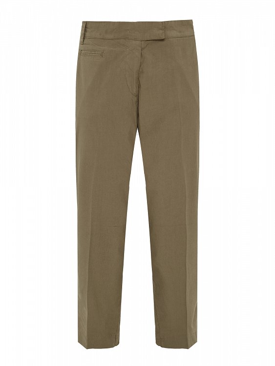 Gabardine cigarette pants
