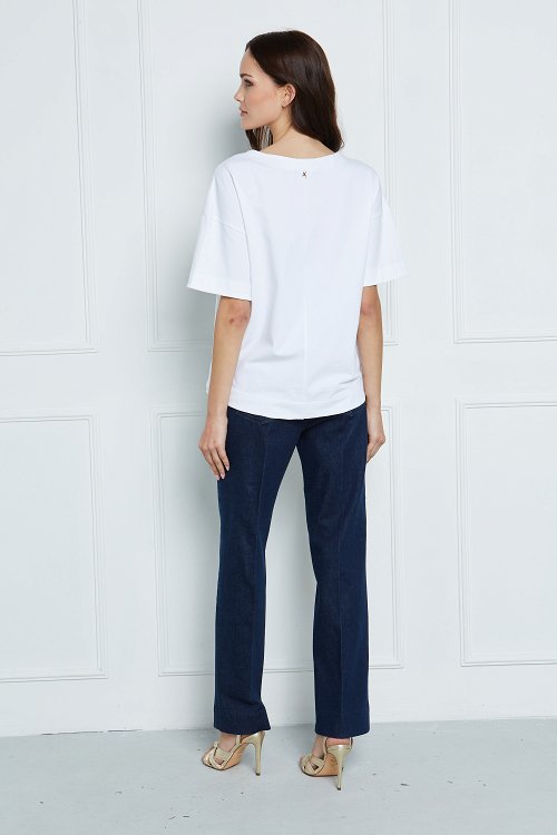 straight-leg jeans