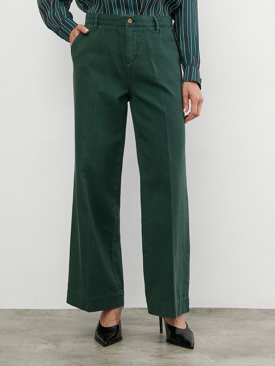 Wide-leg Παντελόνι