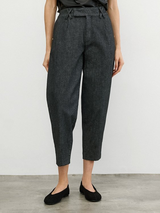 Trousers Barrel Glitter Denim