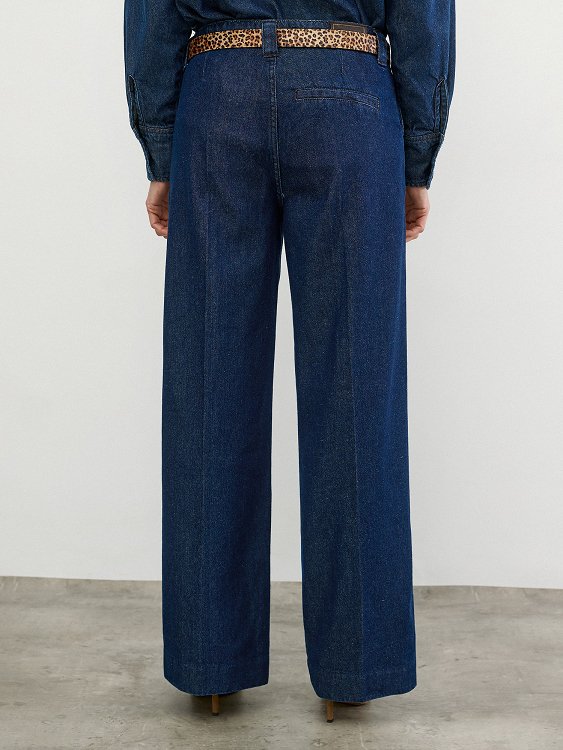Wide-leg Denim