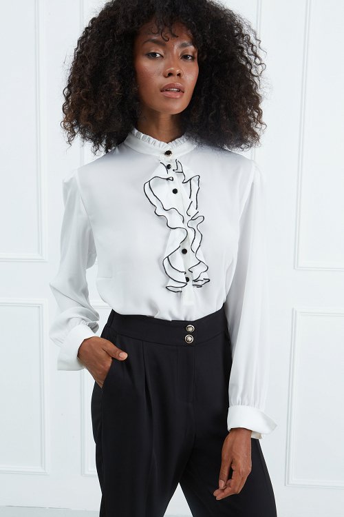 Blouze with Ruffles