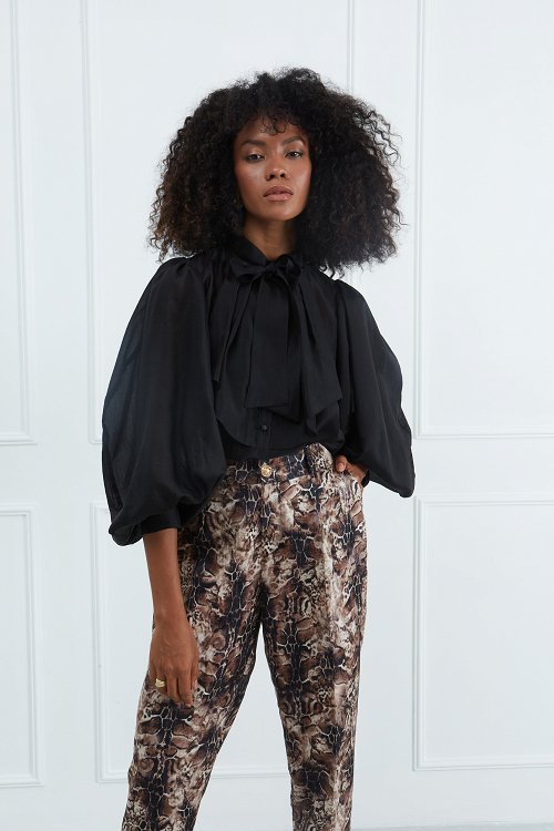 Blouse with Ruffles