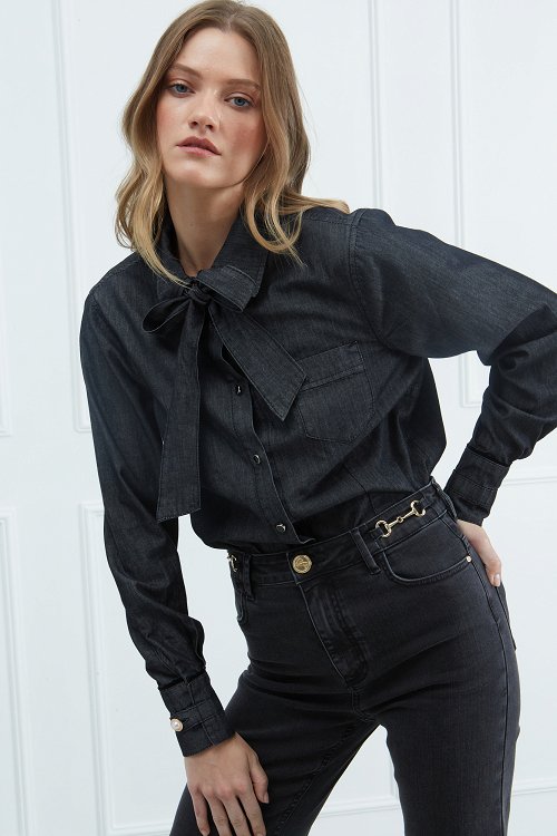 Παντελόνι Straight Denim