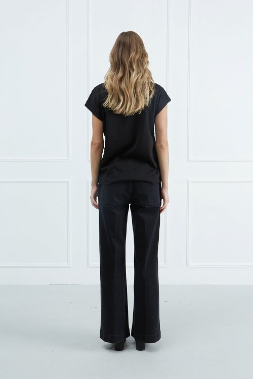 Παντελόνι Denim Wide leg