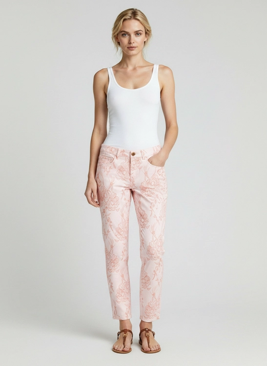 Casual Chic Floral Pants