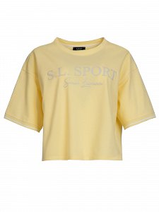 T-shirt πικέ με τύπωμα