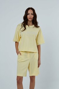 T-shirt πικέ με τύπωμα