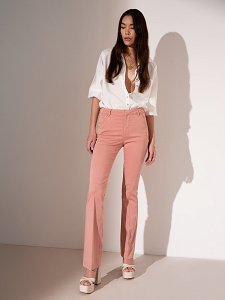 Παντελόνι city  high waist bell bottom