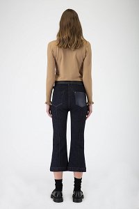 Cropped Flared Jeans