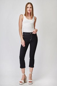 Cropped Slim Fit Παντελόνι