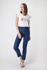 Casual Chic Denim Παντελόνι