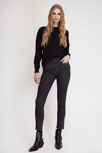 Denim HW Skinny black s/w (TR 3)