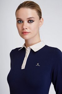 jersey top with collar