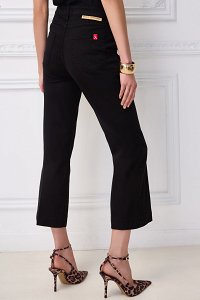 Παντελόνι cropped demin boot cut drill