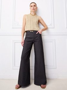 Παντελόνι τύπου denim loose shape