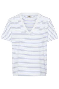 T-shirt κ/μ με V,FRFEBA TEE 2