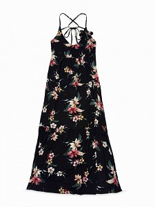 Maxi Floral Φόρεμα με Τιράντες