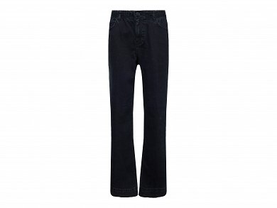 Wide-leg Denim Pants