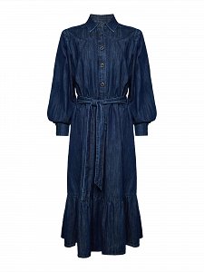 Φόρεμα Denim Σεμιζιέ