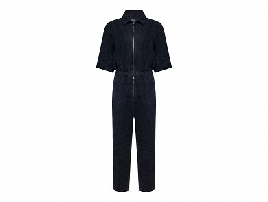 Φόρμα Ολόσωμη Denim Leopard