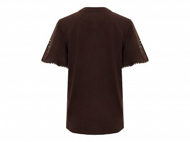 T-shirt με λούκια στα μανίκια