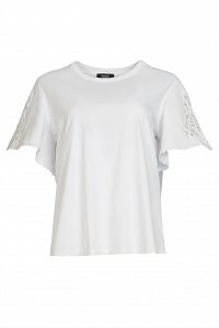 T-shirt με λούκια στα μανίκια