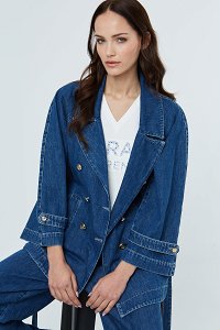 Jacket jean trench