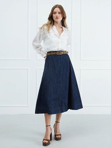 Μίντι Denim Φούστα