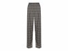Checked Straight-Leg Pants