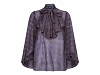 Printed Blouse with Ruffles